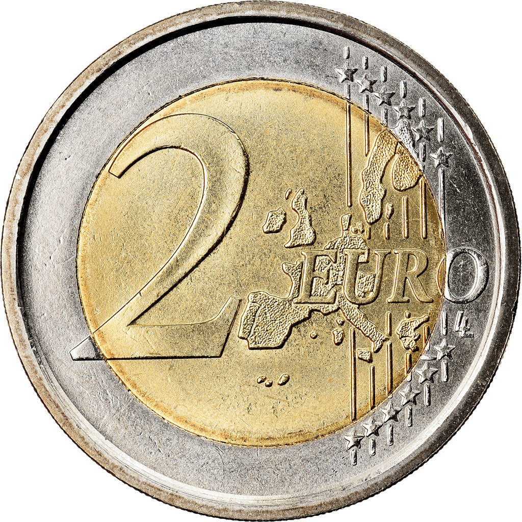 Italy, 2 Euro, 2007, Rome, MS(63), Bi-Metallic, KM:217