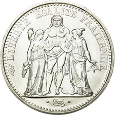 Moneda, Francia, Hercule, 10 Francs, 1973, Paris, EBC+, Plata, KM:932