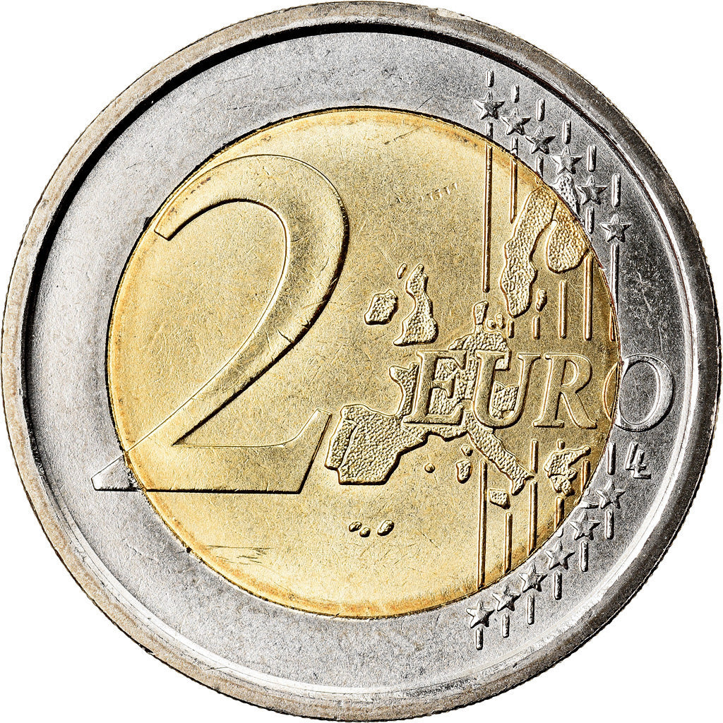 Italy, 2 Euro, 2007, Rome, MS(63), Bi-Metallic, KM:217