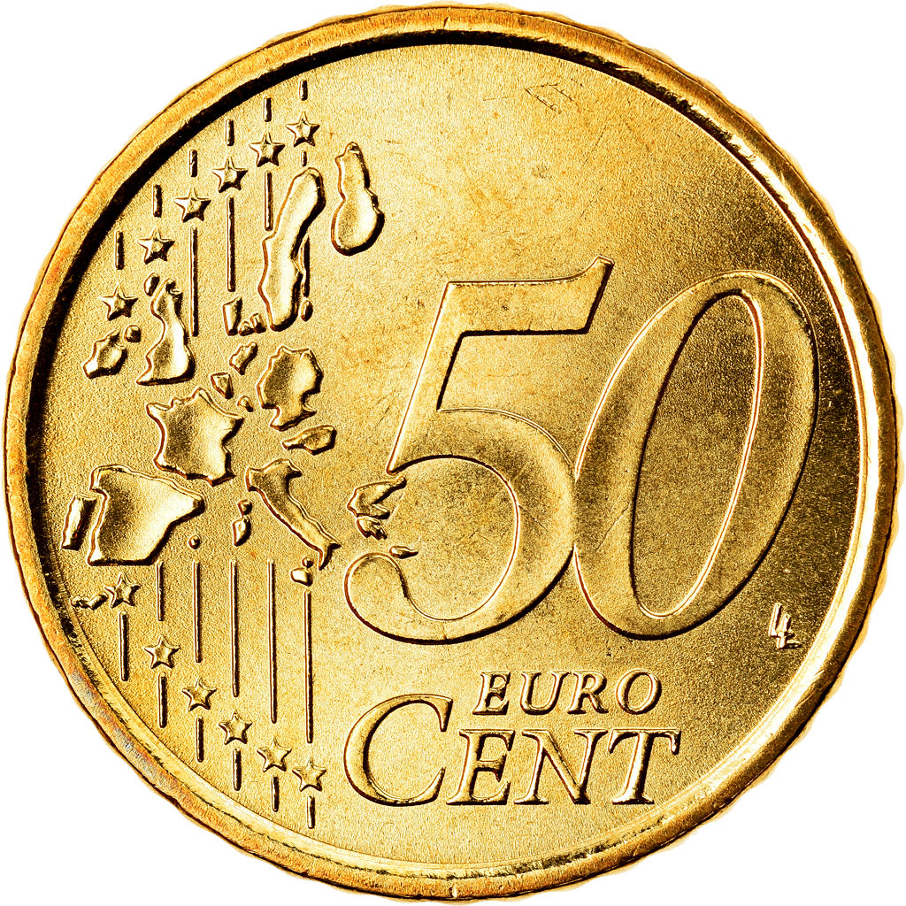 Italia, 50 Euro Cent, 2007, Rome, SPL, Ottone, KM:215