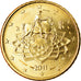 Italia, 50 Euro Cent, 2011, Rome, SPL, Ottone, KM:249