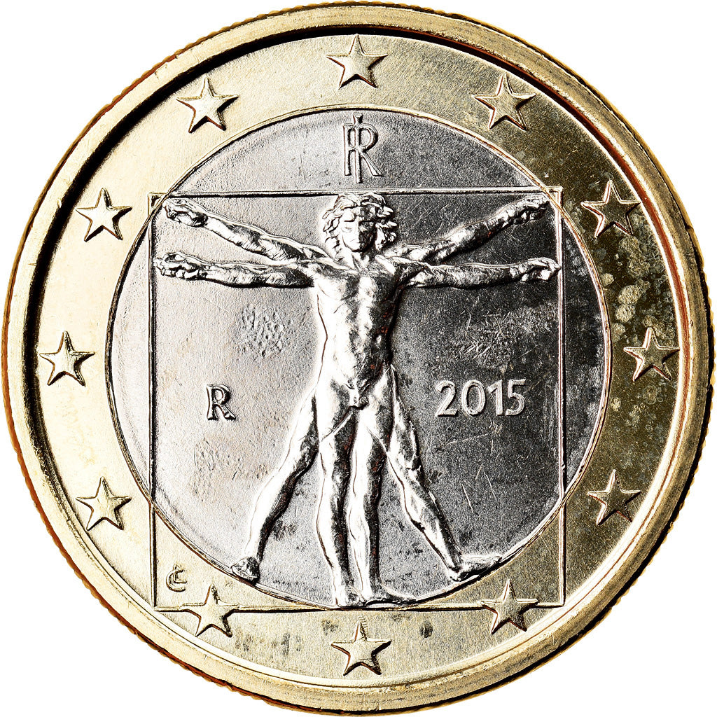 Italia, Euro, 2015, SC, Bimetálico, KM:New
