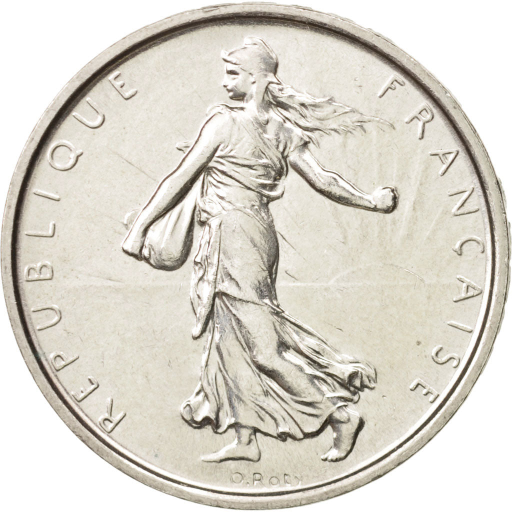 Coin, France, Semeuse, 5 Francs, 1969, MS(63), Silver, KM:926, Gadoury:770