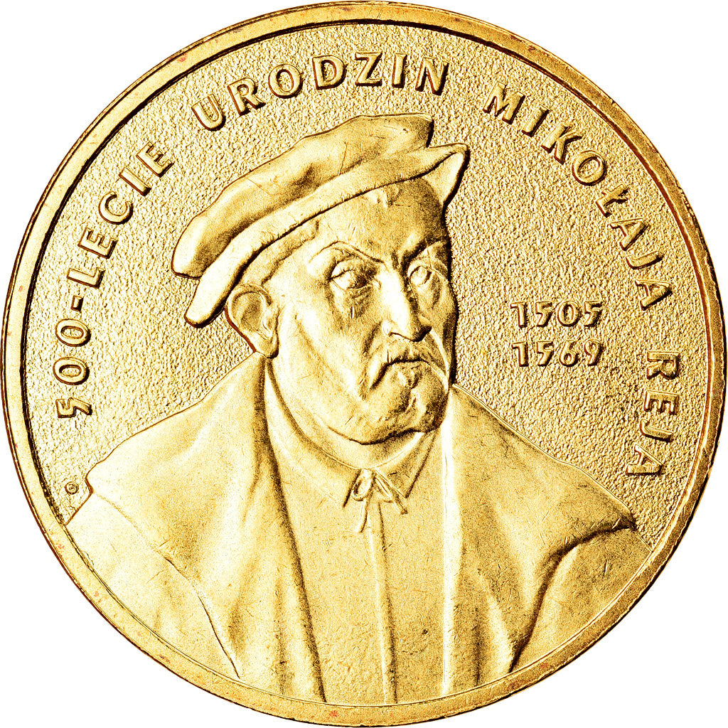 Moneta, Polonia, 2 Zlote, 2005, Warsaw, BB+, Ottone, KM:608