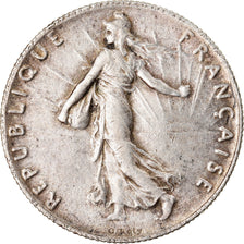 Coin, France, Semeuse, 50 Centimes, 1920, Paris, EF(40-45), Silver, KM:854