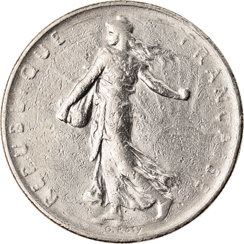 Münze, Frankreich, Semeuse, Franc, 1961, Paris, SS, Nickel, KM:925.1