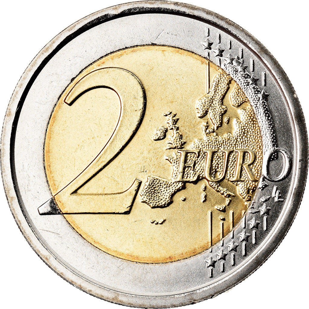 Italy, 2 Euro, 2013, Rome, MS(63), Bi-Metallic, KM:251