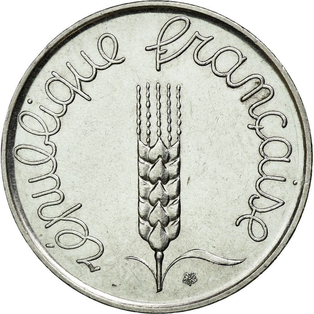 Coin, France, Épi, 5 Centimes, 1961, Paris, AU(55-58), Stainless Steel, KM:927