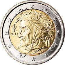 Italy, 2 Euro, 2013, Rome, MS(63), Bi-Metallic, KM:251