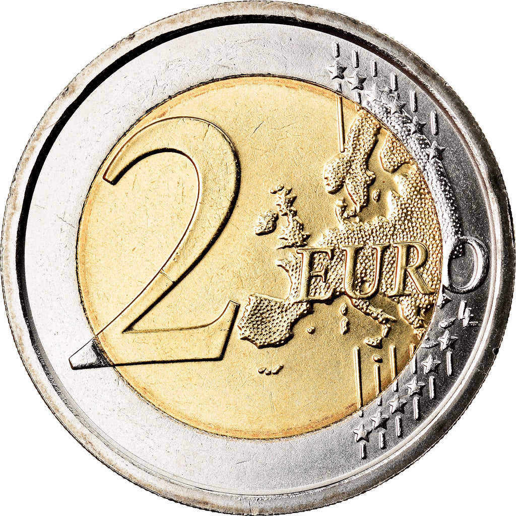 Italy, 2 Euro, 2013, Rome, MS(63), Bi-Metallic, KM:251