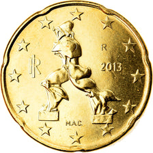 Italia, 20 Euro Cent, 2013, Rome, SPL, Ottone, KM:248
