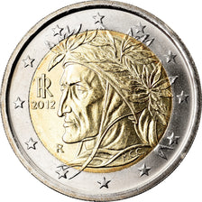 Italia, 2 Euro, 2012, Rome, SC, Bimetálico, KM:251