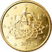 Italia, 50 Euro Cent, 2012, Rome, SC, Latón, KM:249