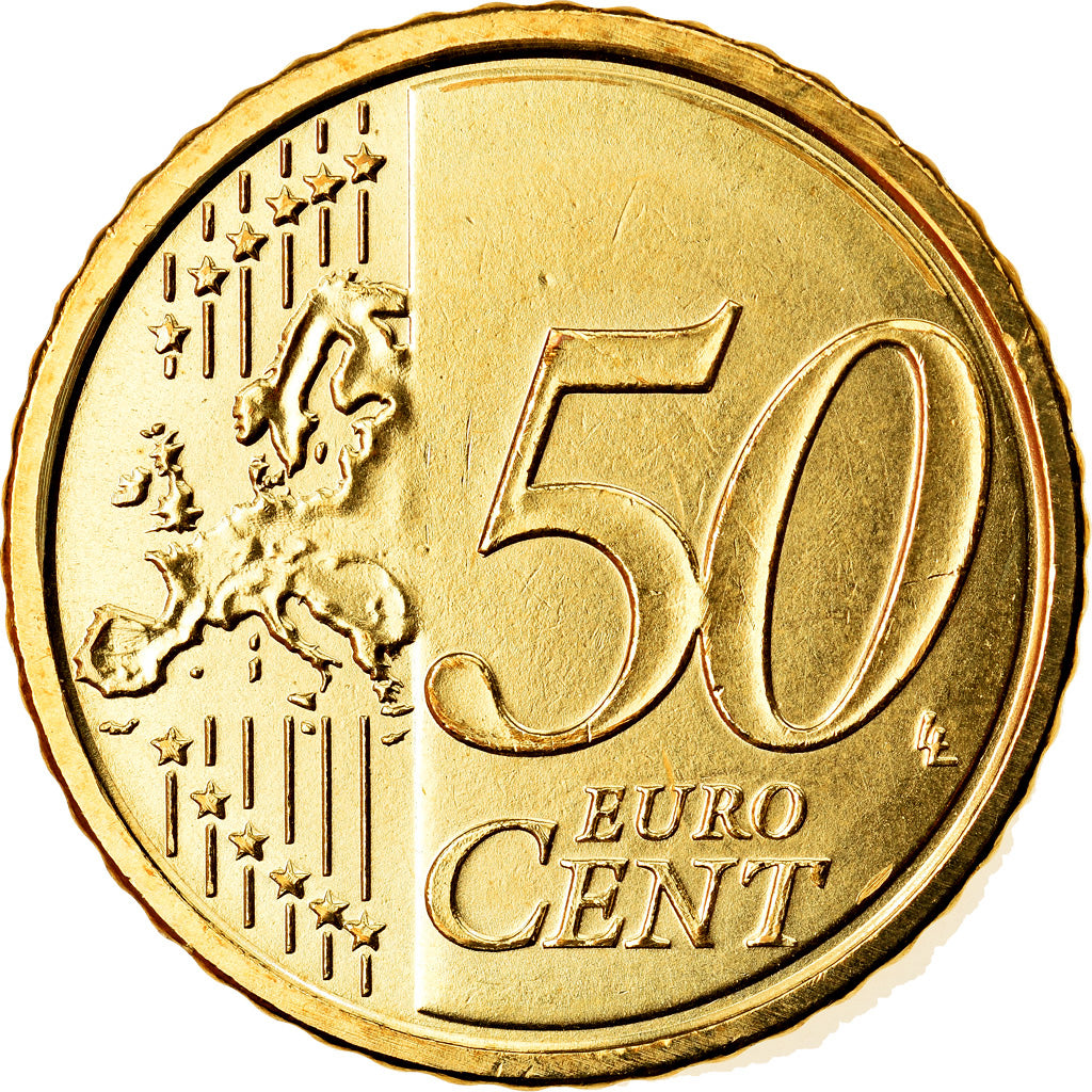 Italia, 50 Euro Cent, 2012, Rome, SC, Latón, KM:249