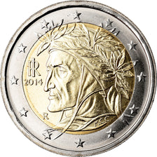 Italy, 2 Euro, 2014, Rome, MS(63), Bi-Metallic, KM:New