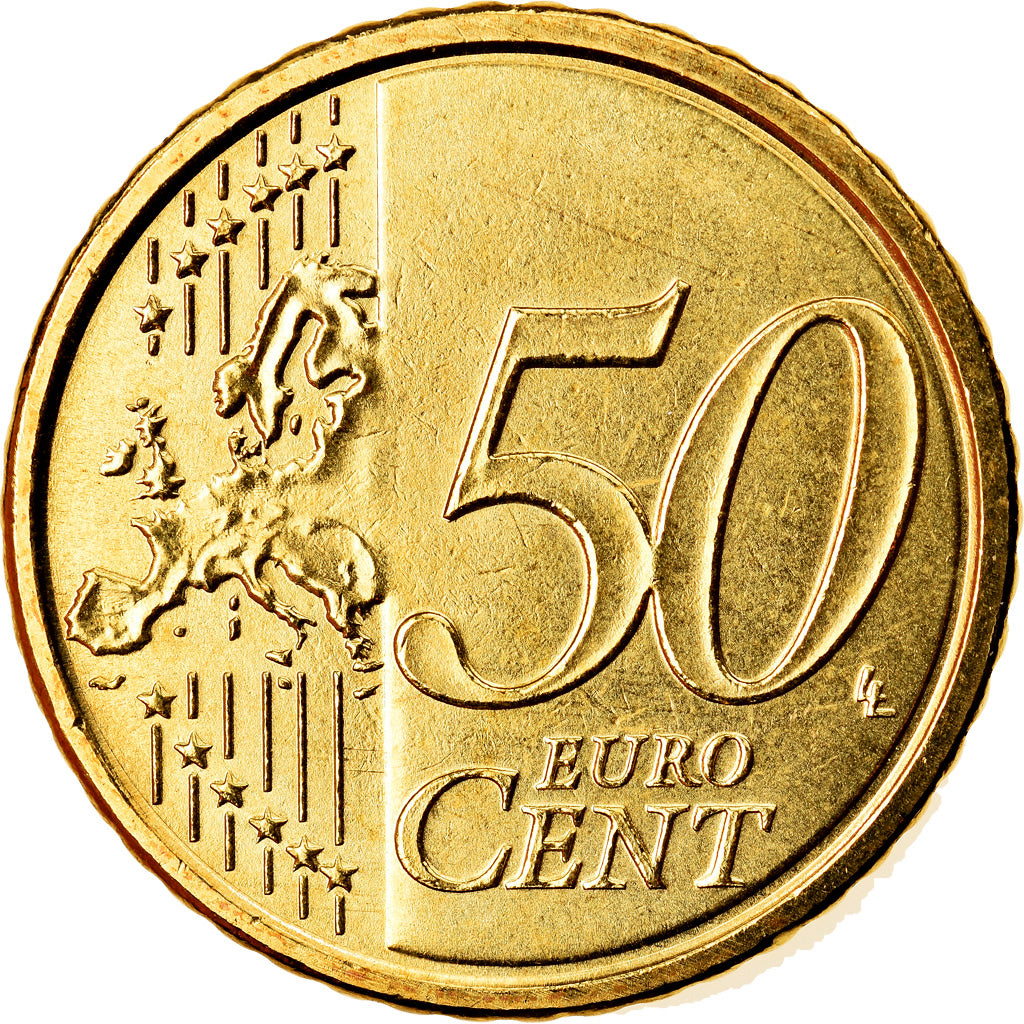 Italia, 50 Euro Cent, 2014, Rome, SPL, Ottone, KM:New