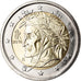 Italy, 2 Euro, 2016, MS(63), Bi-Metallic, KM:New