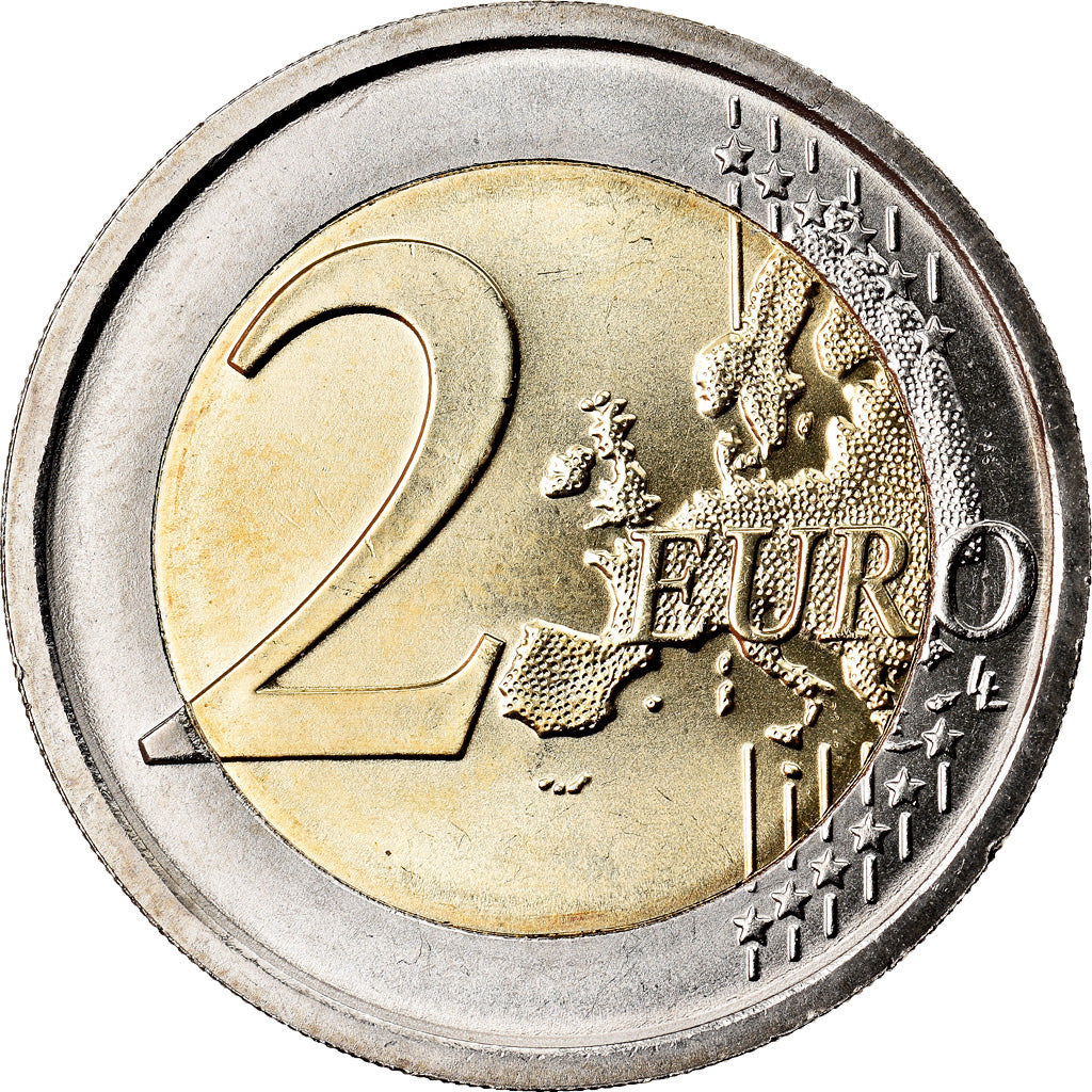 Italia, 2 Euro, 2016, SC, Bimetálico, KM:New