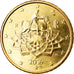 Italien, 50 Euro Cent, 2016, UNZ, Messing, KM:New
