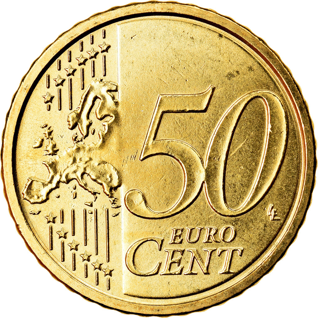 Italien, 50 Euro Cent, 2016, UNZ, Messing, KM:New