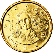 Italien, 10 Euro Cent, 2016, UNZ, Messing, KM:New