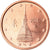 Italia, 2 Euro Cent, 2016, SPL, Acciaio placcato rame, KM:New