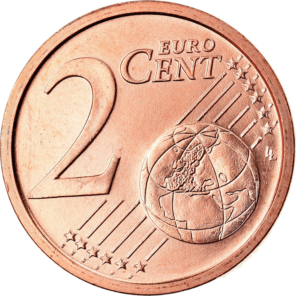 Italia, 2 Euro Cent, 2016, SPL, Acciaio placcato rame, KM:New