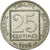 Moneta, Francia, Patey, 25 Centimes, 1903, Paris, BB+, Nichel, KM:855