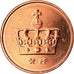 Coin, Norway, Harald V, 50 Öre, 2003, AU(55-58), Bronze, KM:460
