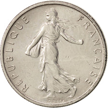 France, Semeuse, 1/2 Franc, 1971, Paris, AU(55-58), Nickel, KM:931.1,Gadoury 429