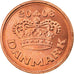 Coin, Denmark, Margrethe II, 50 Öre, 2008, Brondby, MS(63), Bronze, KM:866.3