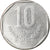 Coin, Costa Rica, 10 Colones, 1985, AU(50-53), Stainless Steel, KM:215.2