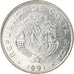Coin, Costa Rica, Colon, 1991, AU(50-53), Stainless Steel, KM:210.1