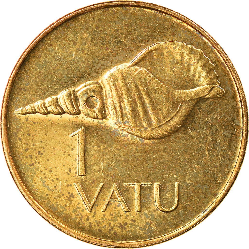 Coin, Vanuatu, Vatu, 2002, British Royal Mint, MS(63), Nickel-brass, KM:3