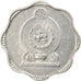 Coin, Sri Lanka, 10 Cents, 1988, MS(63), Aluminum, KM:140a
