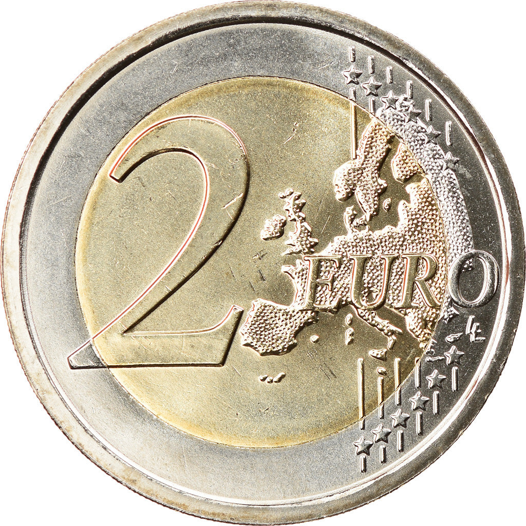 Italia, 2 Euro, 2017, SC, Bimetálico, KM:New