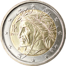Italia, 2 Euro, 2017, SC, Bimetálico, KM:New
