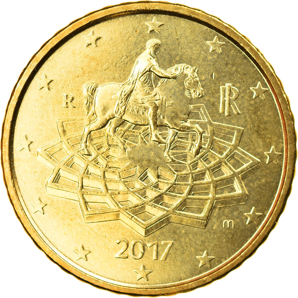 Italië, 50 Euro Cent, 2017, UNC-, Tin, KM:New