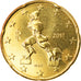 Italien, 20 Euro Cent, 2017, UNZ, Messing, KM:New