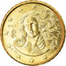 Italien, 10 Euro Cent, 2017, UNZ, Messing, KM:New
