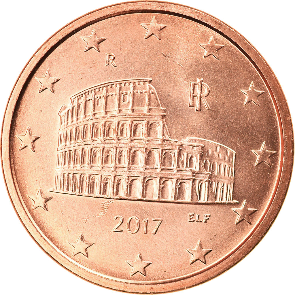 Italie, 5 Euro Cent, 2017, SPL, Copper Plated Steel, KM:New