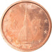 Italy, 2 Euro Cent, 2017, AU(50-53), Copper Plated Steel, KM:New