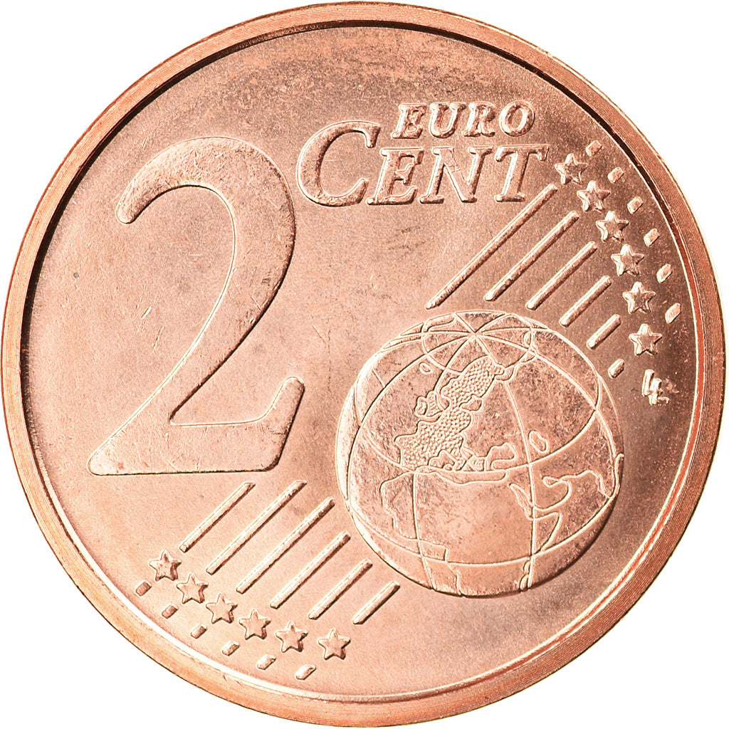 Italy, 2 Euro Cent, 2017, AU(50-53), Copper Plated Steel, KM:New