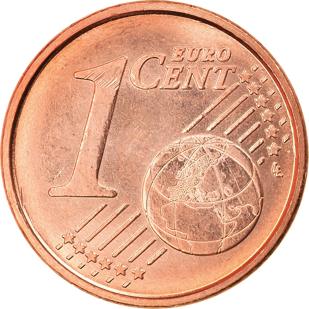 Italy, Euro Cent, 2017, MS(63), Copper Plated Steel, KM:New