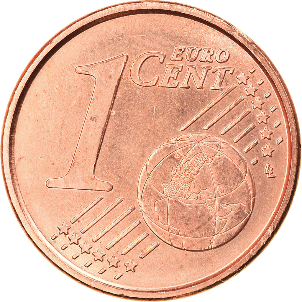 Italy, Euro Cent, 2017, MS(63), Copper Plated Steel, KM:New