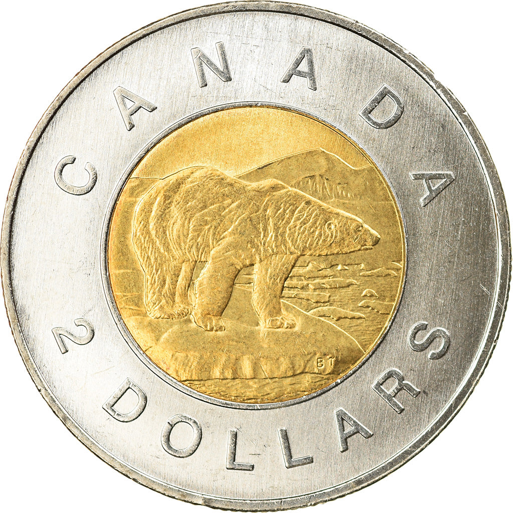 Coin, Canada, Elizabeth II, 2 Dollars, 2010, Royal Canadian Mint, Winnipeg