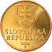 Coin, Slovakia, Koruna, 2006, MS(63), Bronze Plated Steel, KM:12