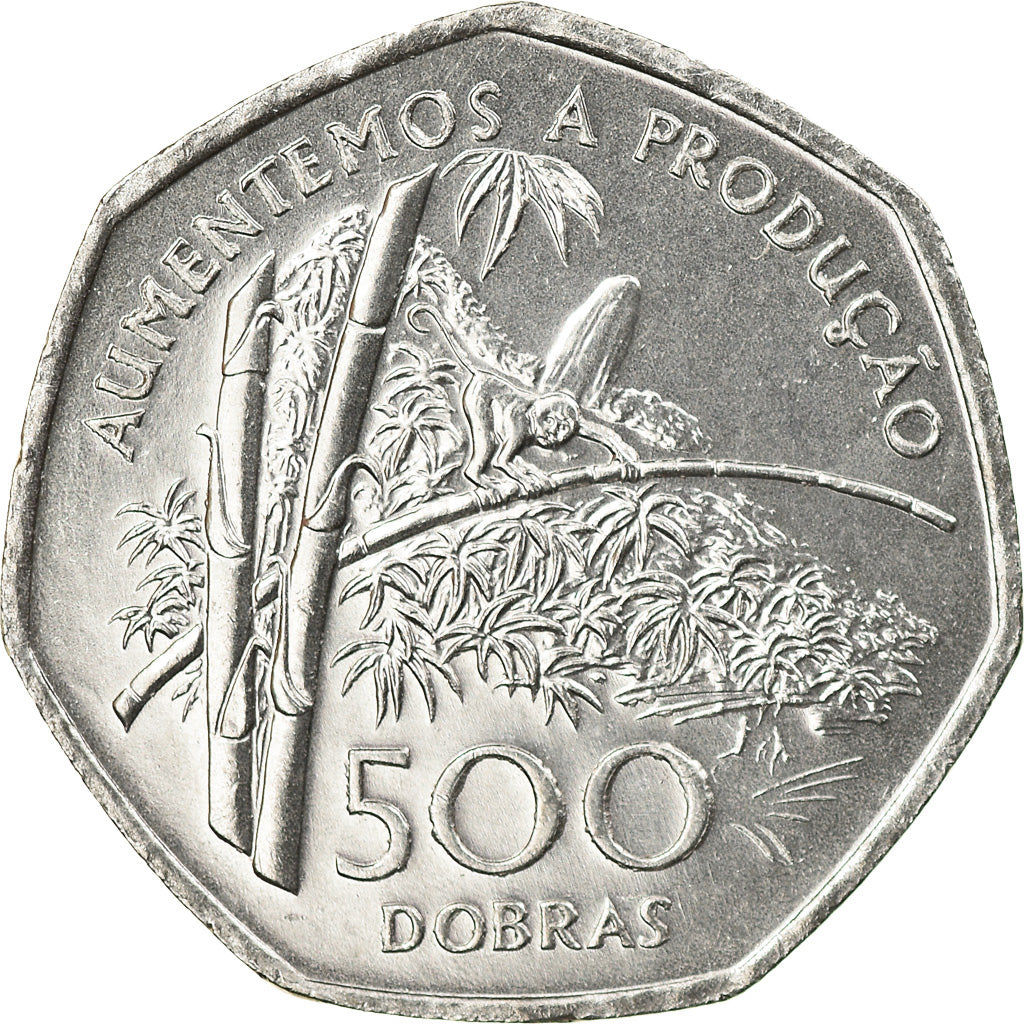 Coin, SAINT THOMAS & PRINCE ISLAND, 500 Dobras, 1997, British Royal Mint