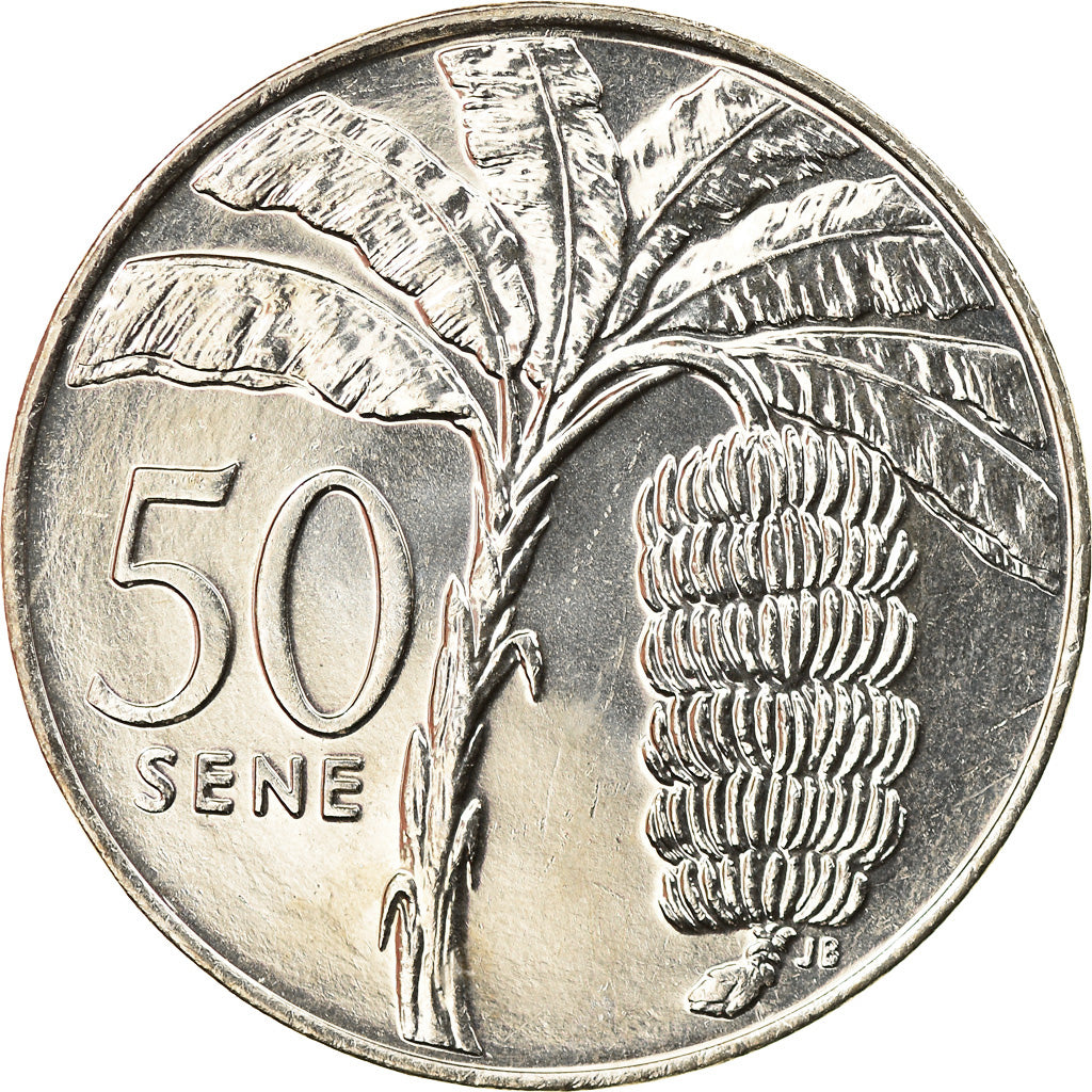 Moneda, Samoa, 50 Sene, 2006, FDC, Cobre - níquel, KM:134