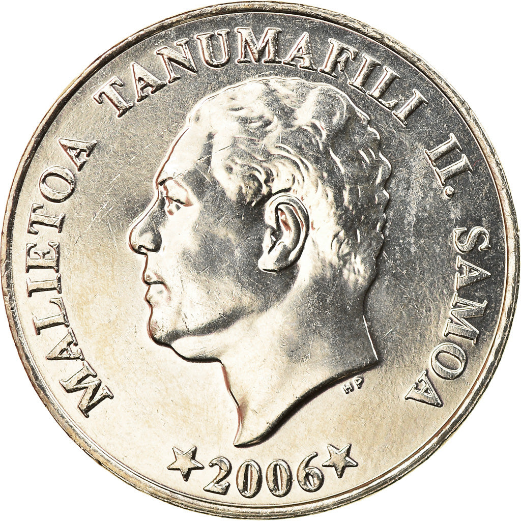 Munten, Samoa, 20 Sene, 2006, FDC, Copper-nickel, KM:133